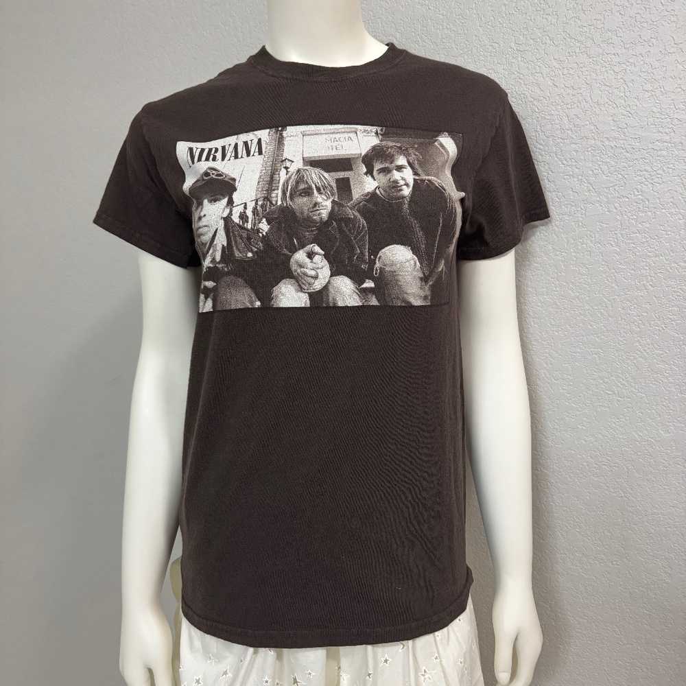 NIRVANA Concert Band T-Shirt